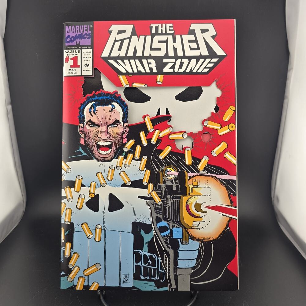 THE PUNISHER WAR ZONE # 1 COMIC BOOK / MARVEL COMICS / 9.6 - 9.8?